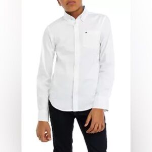 Crown & Ivy White Cotton Dress Shirt - Kids size XL